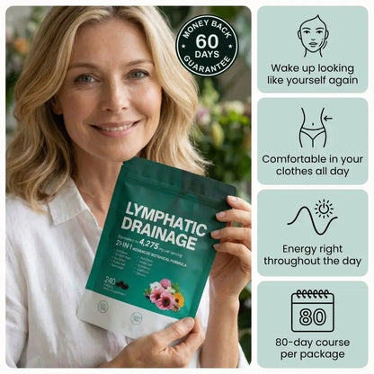 21-in-1 Lymphatic Drainage Softgels for Menopausal Women