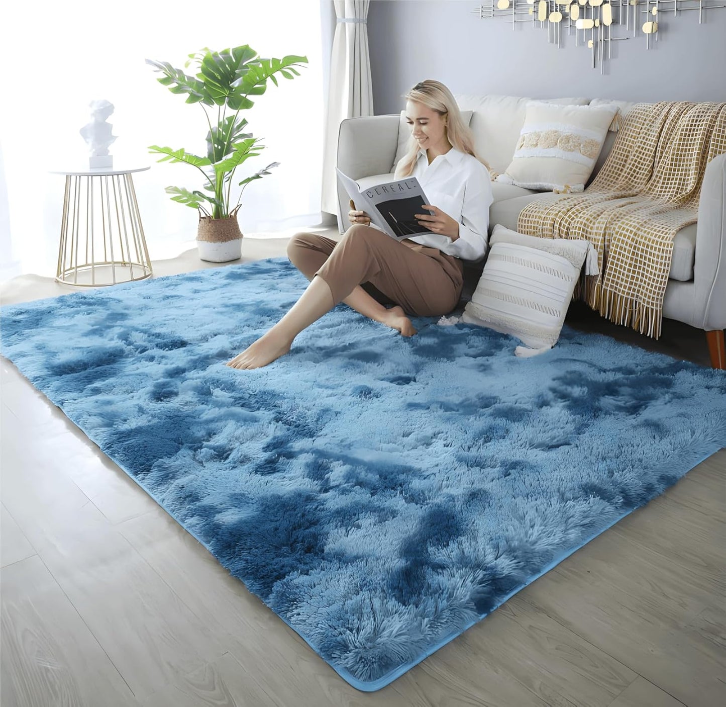 Ultra Soft Machine Washable Rug